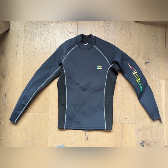 NWOT Billabong 2/2mm Absolute Interchange - Wetsuit Jacket for Men Size M - Picture 2 of 4